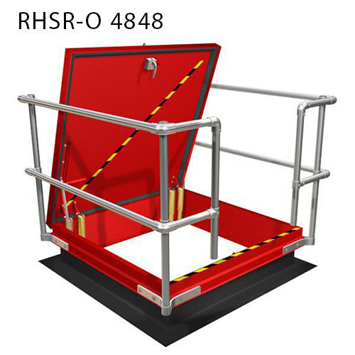 KeeHatch RHSR-O 4848 Galvanized with Gate
