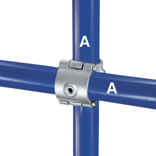 Galvanized Fitting Type A45 - Split Crossover