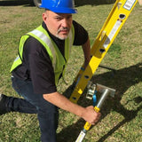 Ladder Safety-Legs Being Installed