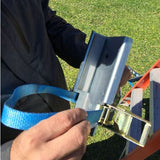 Ladder Safety-Legs Strap Close-up