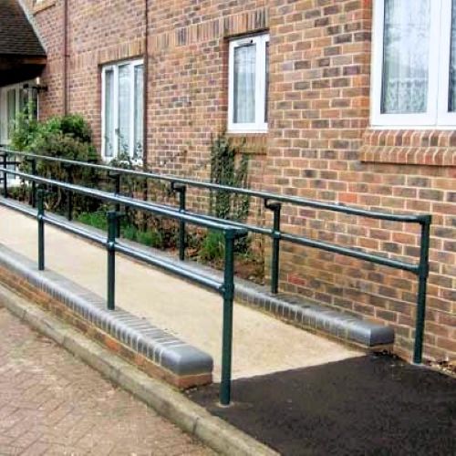 ADA Ramp Railing