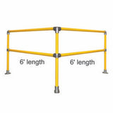 NextGen Railing Kit (Kwik Kit)  Corner Kit 6' x 6'