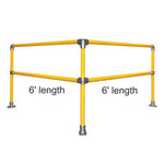 NextGen Railing Kit (Kwik Kit)  Corner Kit 6' x 6'