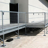 NextGen Custom Galvanized Railing with Infill Panels