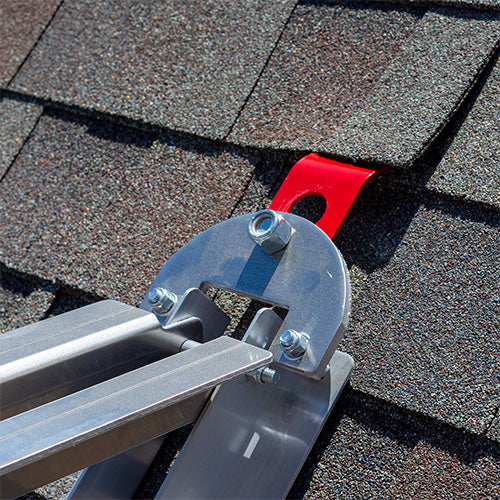 NextGen Hitchclip Roof Anchor with Work Platform Bracket Connected