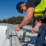 Parapet Roof Anchor Being Installed