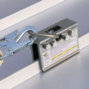 NextGen Standing Seam Roof Anchor with Lanyard Attached