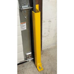 Door with Overhead Track Guard (After)