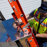 Residential Ladder Safety-Dock with Chain Attached