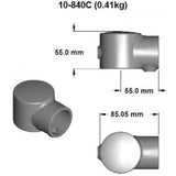 type-10-840c-single-handrail-socket-capped-2