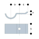 Type 105 - Sheeting Clip Without Hardware