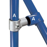 Galvanized Fitting Type 114 - Swivel Tee