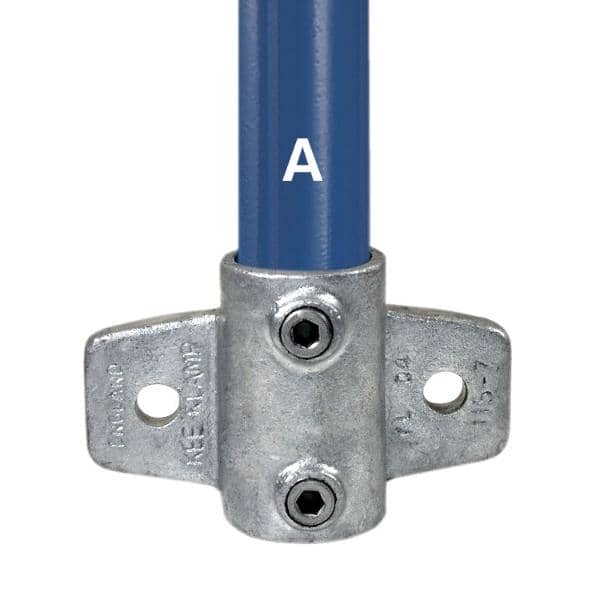 Galvanized Fitting Type 115 - Wall Flange