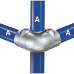 Galvanized Fitting Type 121 - Corner Crossover