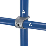 Galvanized Fitting Type 17 - Clamp-on Crossover