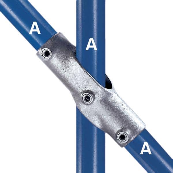 Galvanized Fitting Type 30 - 30 to 45 degree Adjustable Cross