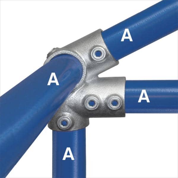 Galvanized Fitting Type 350 Eaves Fitting