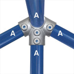 Galvanized Fitting Type 351 - Ridge Fitting
