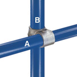 Galvanized Fitting Type 45 - Crossover