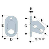 Type 63 - Angle Base Flange.