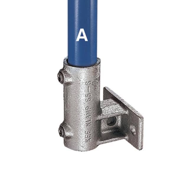 Galvanized Fitting Type 65 - Standard Horizontal Railing Base