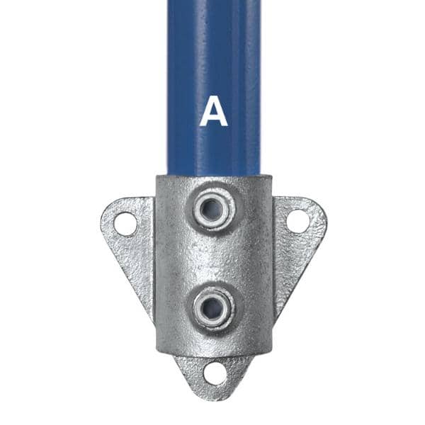 Galvanized Fitting Type 68 - Wall Flange