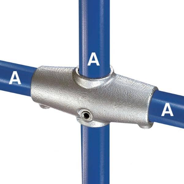 Galvanized Fitting Type 91 - PGR Two Socket Cross