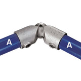 Galvanized Fitting Type BC53 - Swivel Elbow