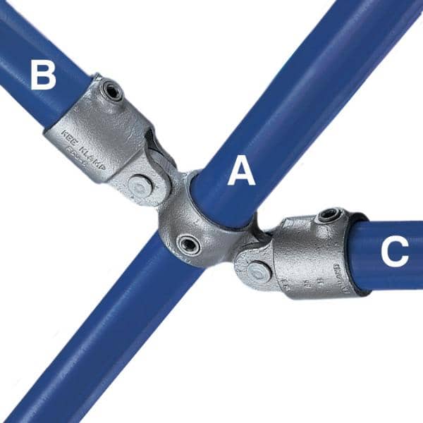 Galvanized Fitting Type C51 - Double Swivel Socket