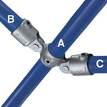 Galvanized Fitting Type C51 - Double Swivel Socket
