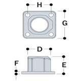 type-l152-4-hole-square-flange-2
