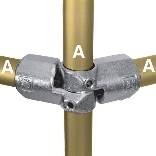 Aluminum Fitting Type L19 - Adjustable Side Outlet Tee