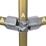 Aluminum Fitting Type L19 - Adjustable Side Outlet Tee