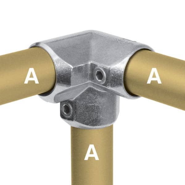 Aluminum Fitting Type L20 - Side Outlet Elbow