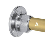 Aluminum Fitting Type L61 - Flange