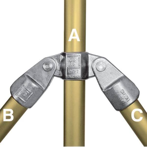 Aluminum Fitting Type LC51 - Double Swivel Socket