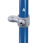 Galvanized Fitting Type MH50 - Male Single Horizontal Swivel Socket Member