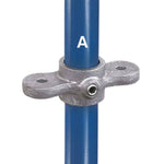 Galvanized Fitting Type MH51 - Male Horizontal Double Swivel Socket Member