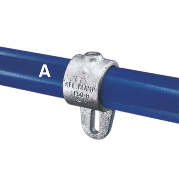Galvanized Fitting Type P50 - Modified M50-8 With Offset Slot