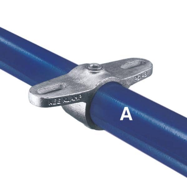 Galvanized Fitting Type P51 - Modified M51-8 With Offset Slots